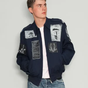 Patched RAF Jacket