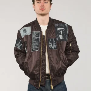 MA-1 Patched Bomber in Black